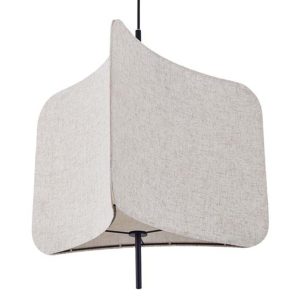 Sanico Goldlux lampa wisząca HAVANA 1xE27 beżowa w stylu boho IP20 - 331236