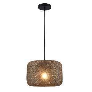 Sanico Goldlux lampa wisząca CLEA 1xE27 szara IP20 - 332226