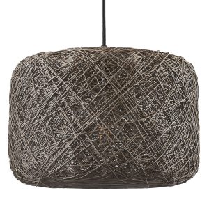 Sanico Goldlux lampa wisząca CLEA 1xE27 szara IP20 - 332226