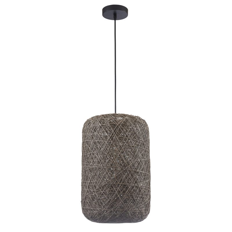 Sanico Goldlux lampa wisząca ELLEN 1xE27 szara IP20 - 332233