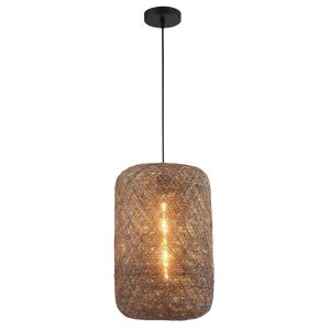 Sanico Goldlux lampa wisząca ELLEN 1xE27 szara IP20 - 332233