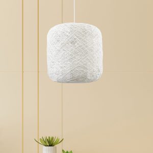 Sanico Goldlux lampa wisząca IGA 1xE27 biała IP20 - 332240