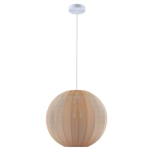 Sanico Goldlux lampa wisząca SENSAI 1xE27 beżowa IP20 - 333605