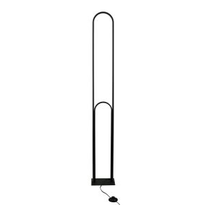 Sanico Goldlux lampa podłogowa CORDOBA LED 25W czarna 4000K IP20 - 335227
