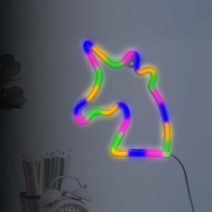 Sanico Goldlux lampka dekoracyjna LED NEON UNICORN USB A zasilanie bateryjne IP20 - 335739