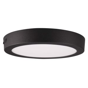 Sanico Goldlux RIGEL LED 18W oprawa natynkowa okrągła stała czarna 4000K IP20 - 336064