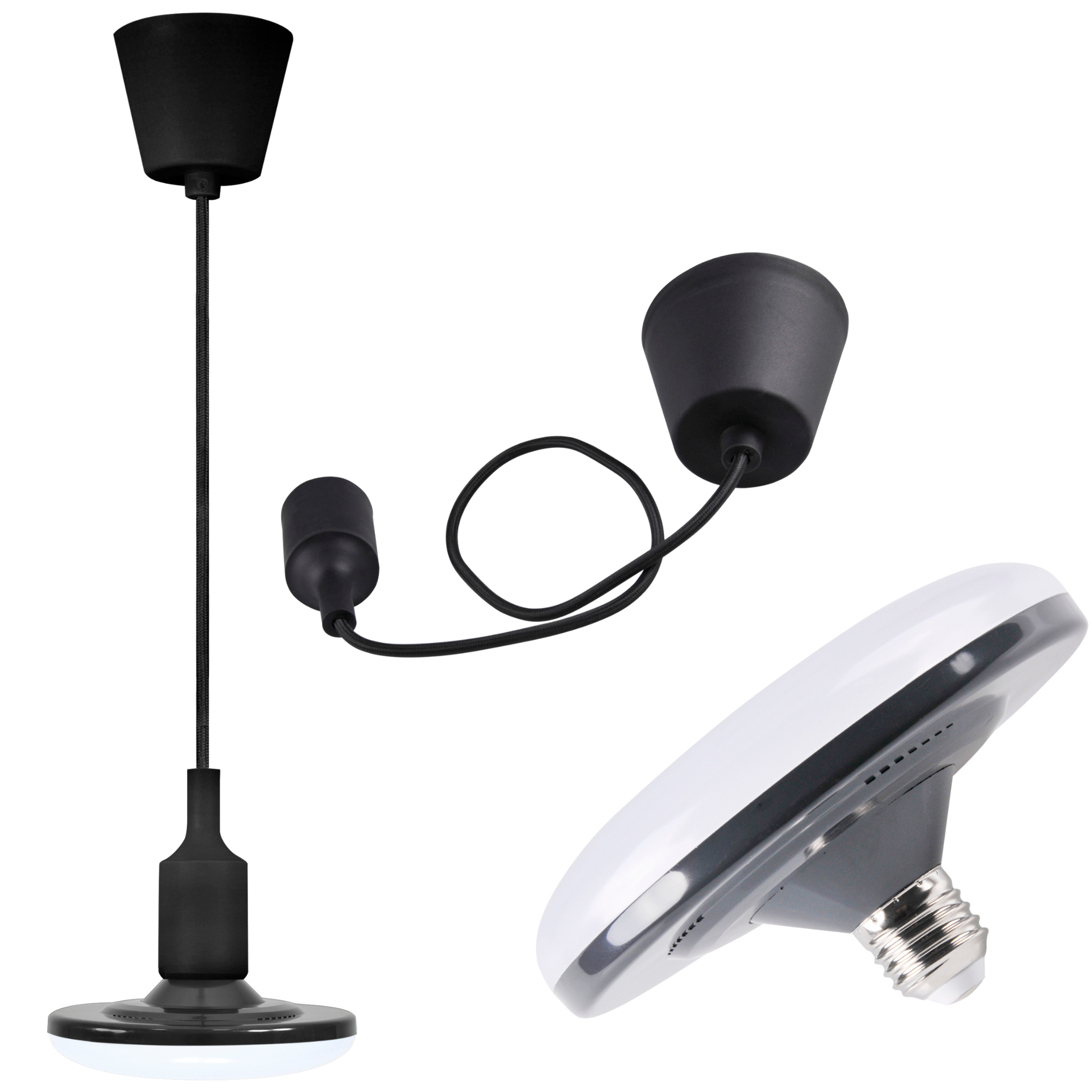 Lampka wisząca Goldlux KIKI 10 LED czarna - 308085 Lampka wisząca Goldlux KIKI 10 LED czarna - 308085