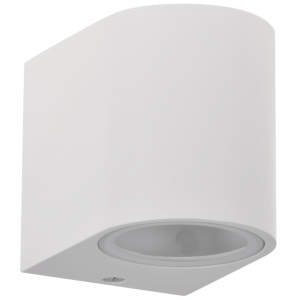 Sanico Goldlux BOSTON GU10 kinkiet oprawa elewacyjna biała IP44 - 313355