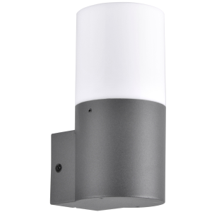 Sanico Goldlux DALLAS E27 kinkiet oprawa elewacyjna grafitowa IP44 - 315960