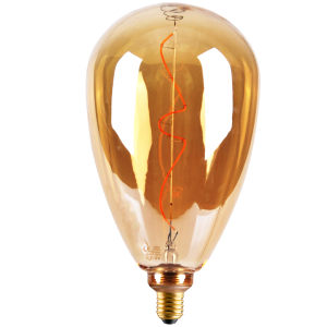 Sanico Goldlux żarówka LED E27 FILAMENT S173 4W DecoVintage Amber 1800K - 317803
