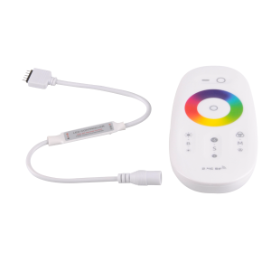 Sanico Goldlux Sterownik+ pilot RF do taśm LED RGBW IP20 - 319364