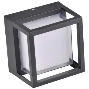 Sanico Goldlux KANSAS LED kinkiet oprawa elewacyjna czarna IP44 - 319869