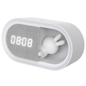 Sanico Goldlux lampka nocna BUNNY 3 LED z budzikiem IP20 - 328151