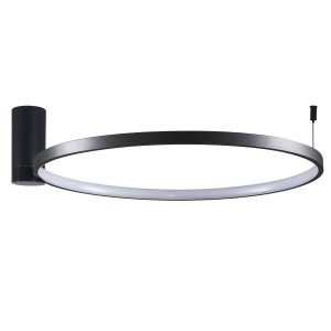 Sanico Goldlux lampa ścienno sufitowa NOEMI LED 20W czarna 4000K IP20 - 329134