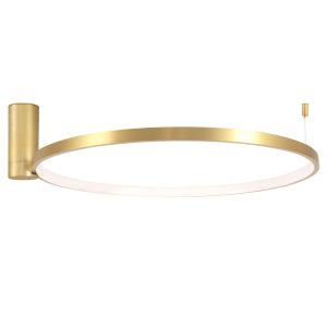 Sanico Goldlux lampa ścienno sufitowa NOEMI LED 20W złota 4000K IP20 - 329141