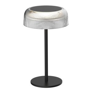 Lampka dekoracyjna Goldlux TRYPOLIS LED USB C 2700K czarna IP44 – 329912