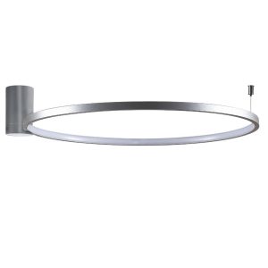 Sanico Goldlux lampa ścienno sufitowa NOEMI LED 20W nikiel 4000K IP20 - 329998