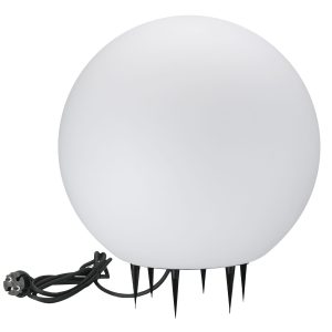 Sanico Goldlux lampa ogrodowa ARGENTO 50 biała kula 1xE27 220-240V IP65 - 330406