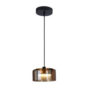Sanico Goldlux lampa wisząca OFELIA 1xGX53 13cm 4000K amber IP20 - 331274