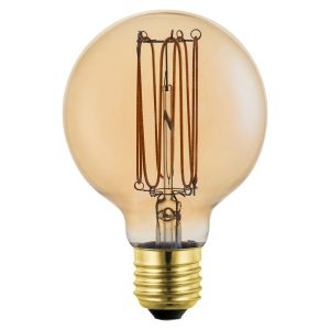 Sanico Goldlux żarówka LED E27 FILAMENT G80 4W DecoVintage Amber 1800K - 331625