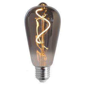 Sanico Goldlux żarówka LED E27 FILAMENT ST64 4W DecoVintage Smoke 1800K - 331663