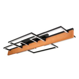 Sanico Goldlux lampa sufitowa LARYSA 3 LED 35W czarna 4000K IP20 - 334329