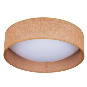Sanico Goldlux plafon LED TULUZA 24W 40cm 4000K boho beige IP20 - 334213