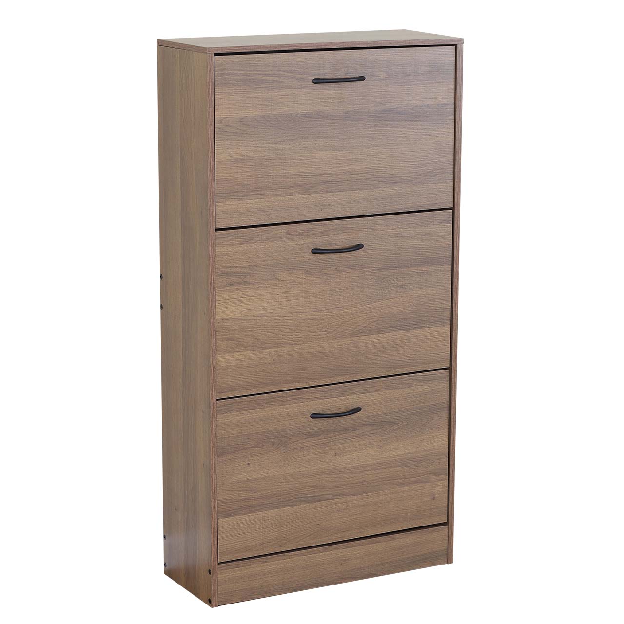 Szafka loftowa 116 cm walnut 3 półki - 340917 Szafka loftowa 116 cm walnut 3 półki - 340917