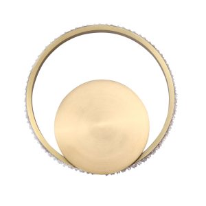 Kinkiet Sanico Goldlux LED DIANA GOLD kryształ 14W 4000K IP20 - 337870