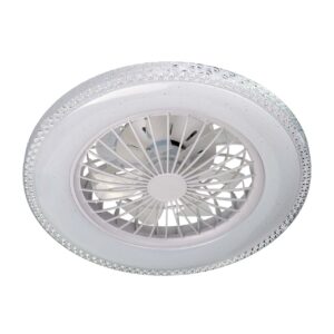 Plafon LED EGYPT 48W 5300lm 3000-6500K z wentylatorem i pilotem IP20 - 341297