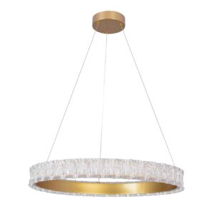 Lampa wisząca Goldlux MIRRA LED 48W złota - 338334