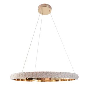 Lampa wisząca Goldlux CELESTIA LED 48W złota - 338358
