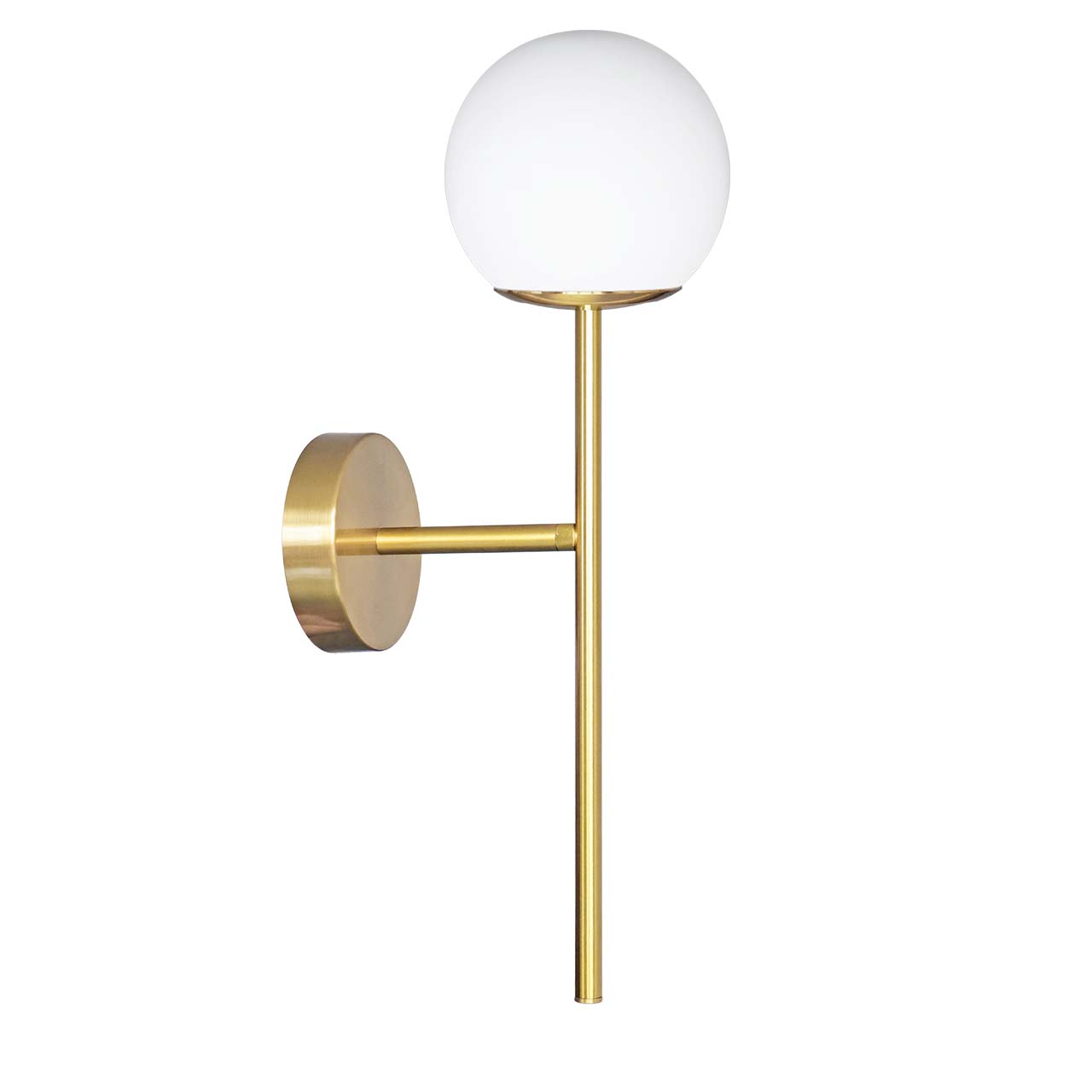 Kinkiet Goldlux BIANCA LED 1xE14 biało-złoty – 341655